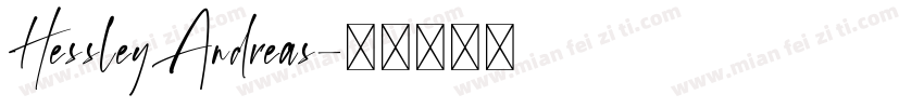 Hessley Andreas字体转换